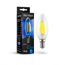 Лампа Voltega Crystal SLVG10-C1E14cold6W-F