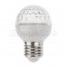 Лампа шар e27 10 LED ∅50мм красная 24В, SL405-612